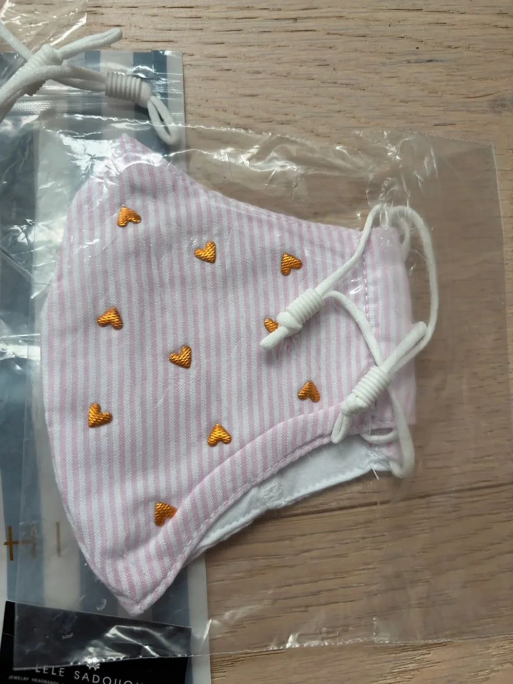 Lele Sadoughi Face Mask Trio in Lavender, Pink & Yellow